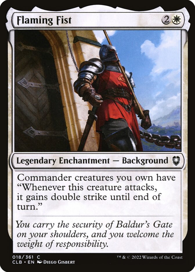 Flaming Fist, Commander Legends: Battle for Baldur's Gate · 018/361