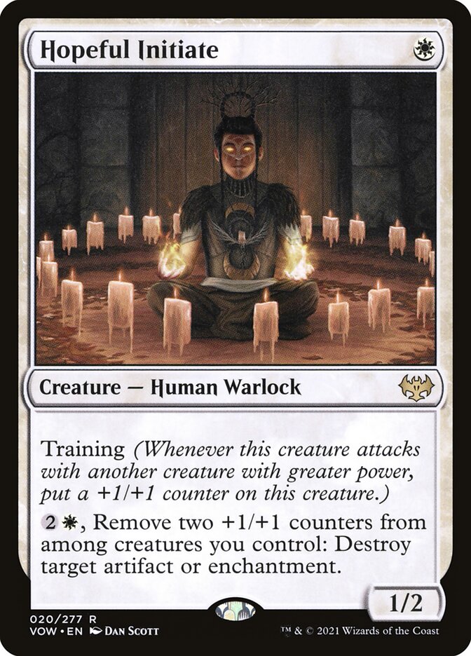 Hopeful Initiate, Innistrad: Crimson Vow · 020/277