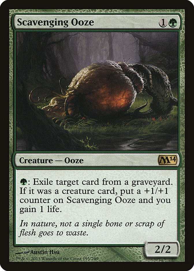 Scavenging Ooze, Magic 2014 · 195/249