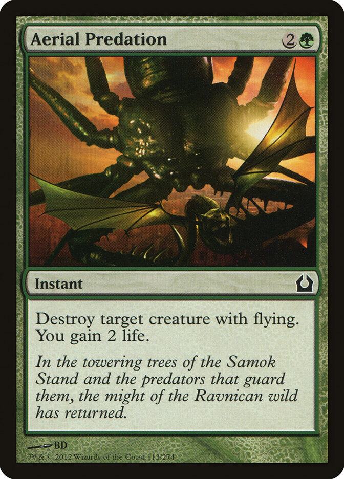 Aerial Predation, Return to Ravnica · 113/274