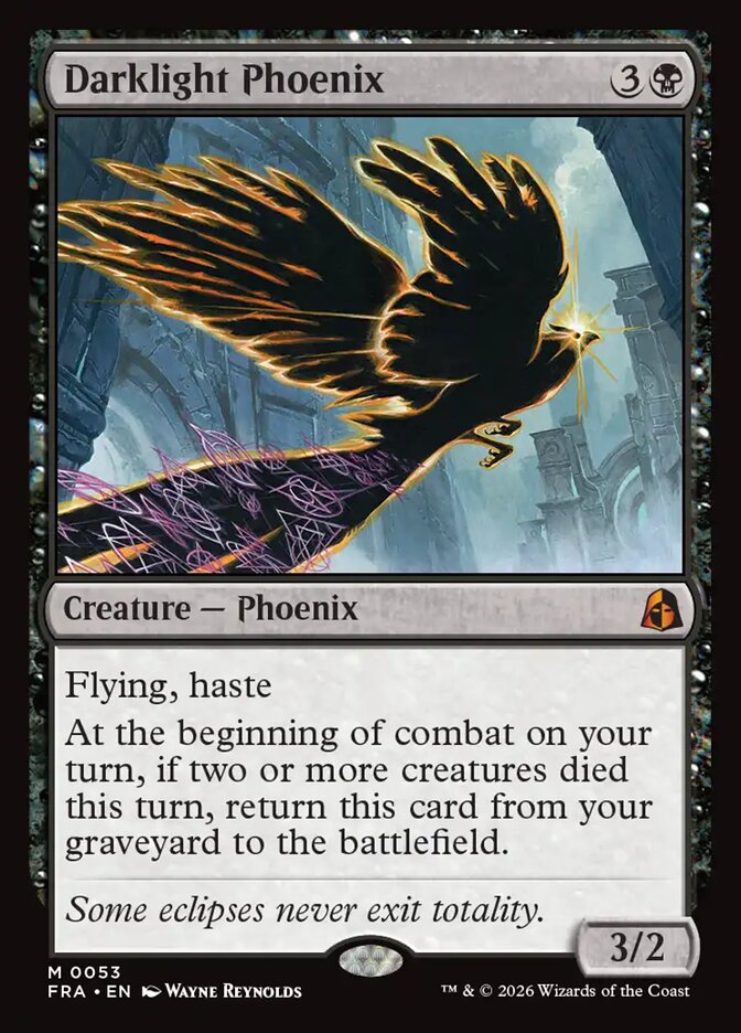 Darklight Phoenix, Reality Fracture · 0053