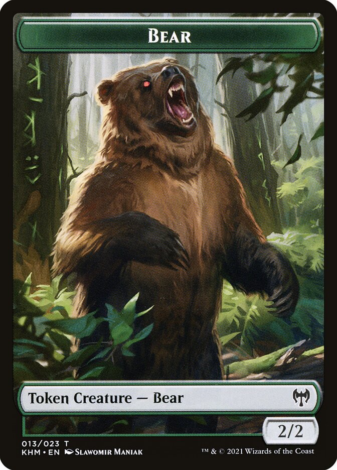 Bear, Kaldheim Tokens · 013