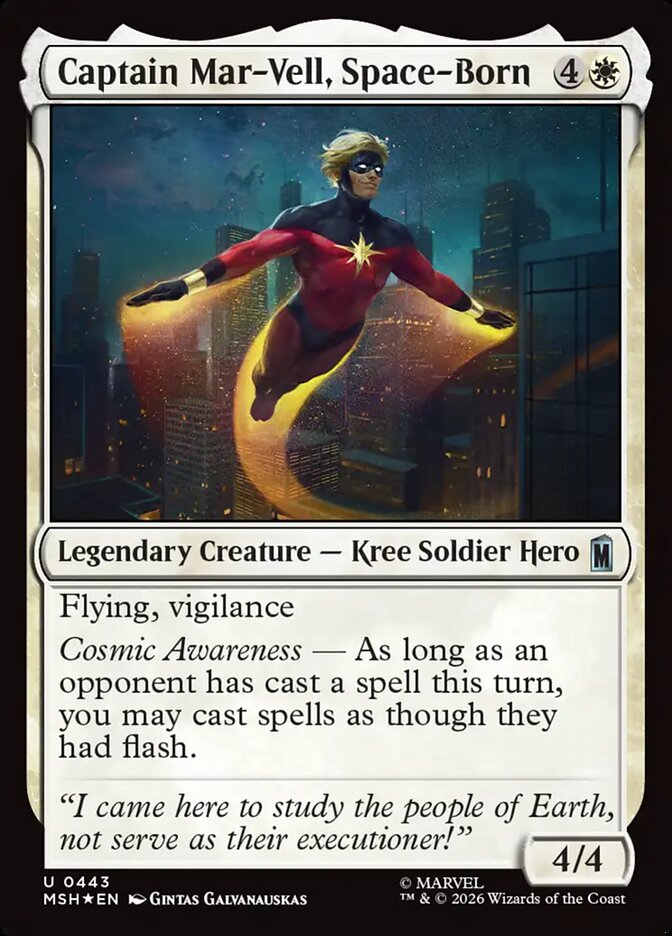 Captain Mar-Vell, Space-Born, Marvel Super Heroes · 0443