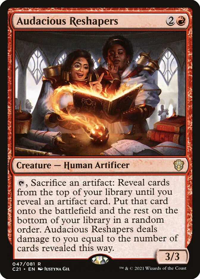 Audacious Reshapers, Commander 2021 · 047/081