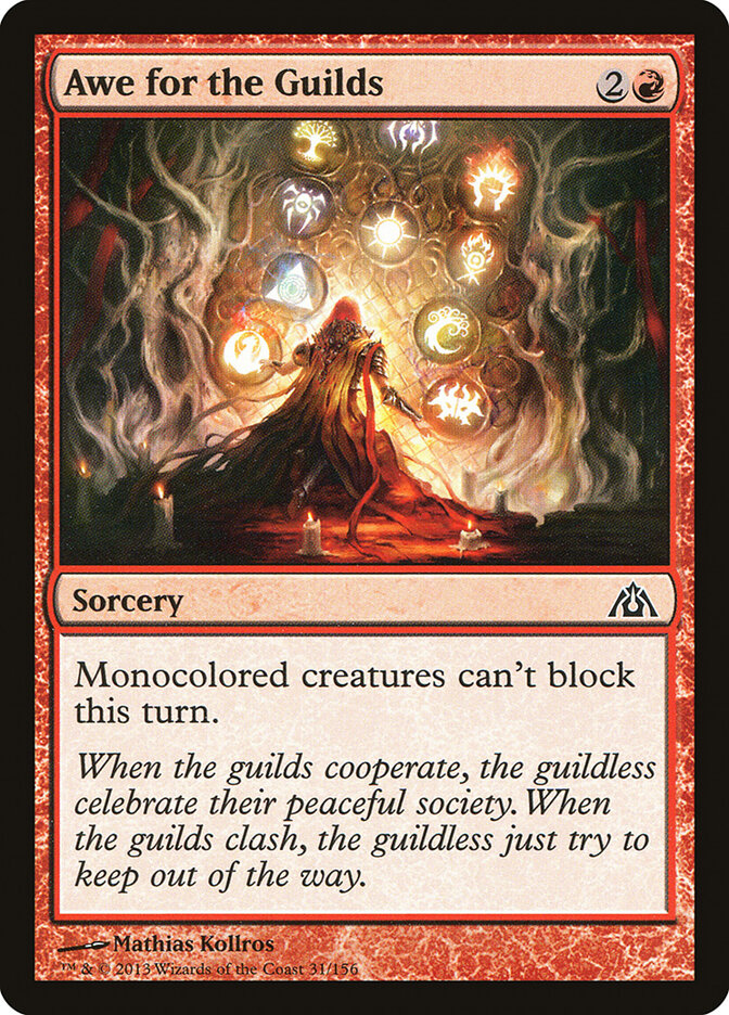 Awe for the Guilds, Dragon's Maze · 31/156