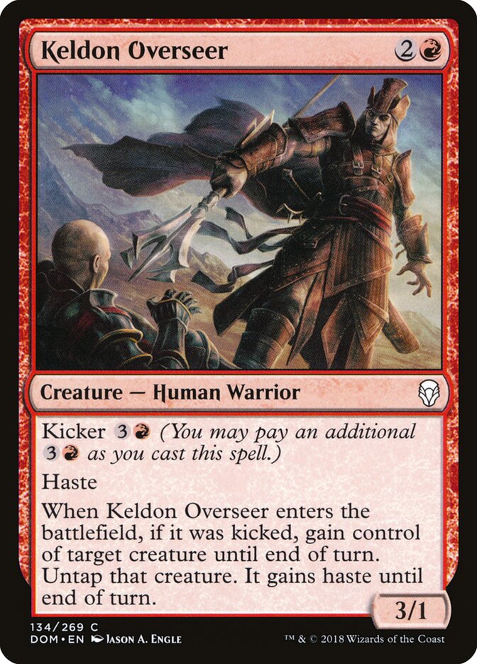 Keldon Overseer, Dominaria · 134/269