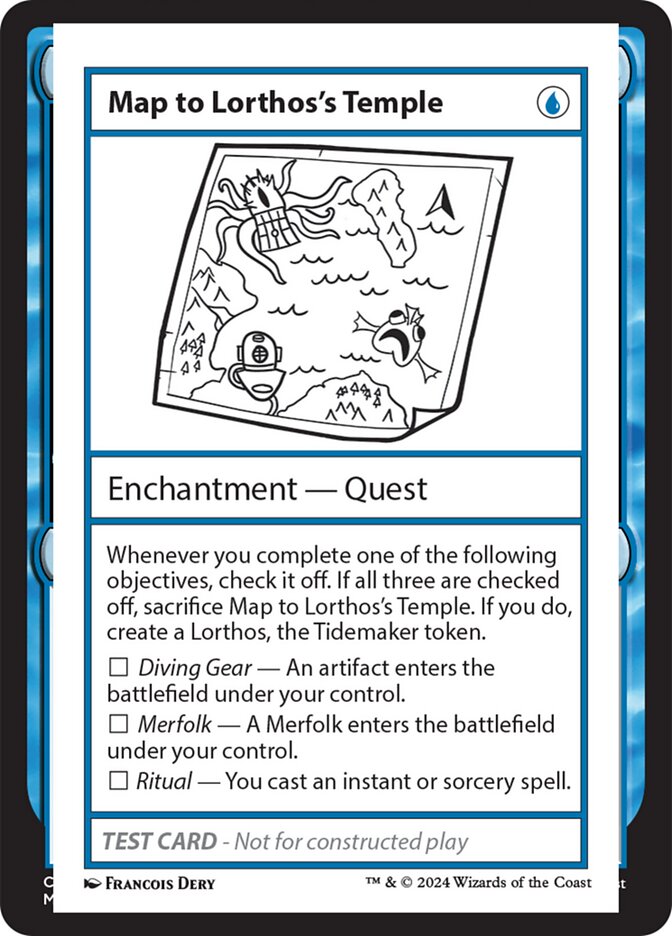 Map to Lorthos's Temple, Mystery Booster 2 · 0531