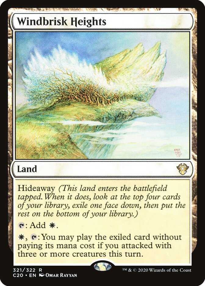 Windbrisk Heights, Commander 2020 · 321/322