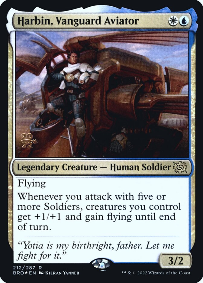 Harbin, Vanguard Aviator, The Brothers' War Promos · 212/287