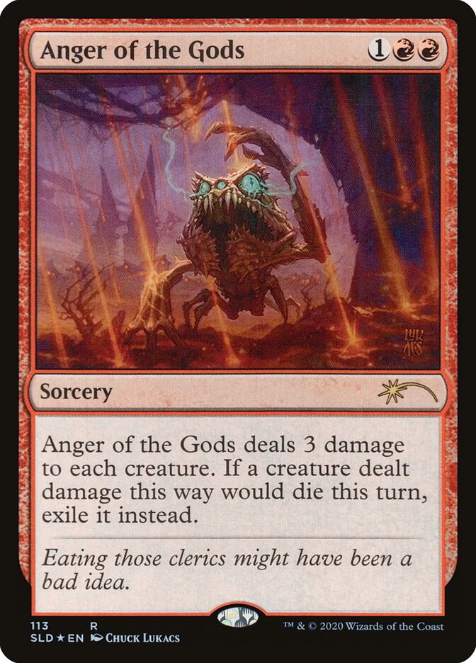 Anger of the Gods, Secret Lair Drop · 113
