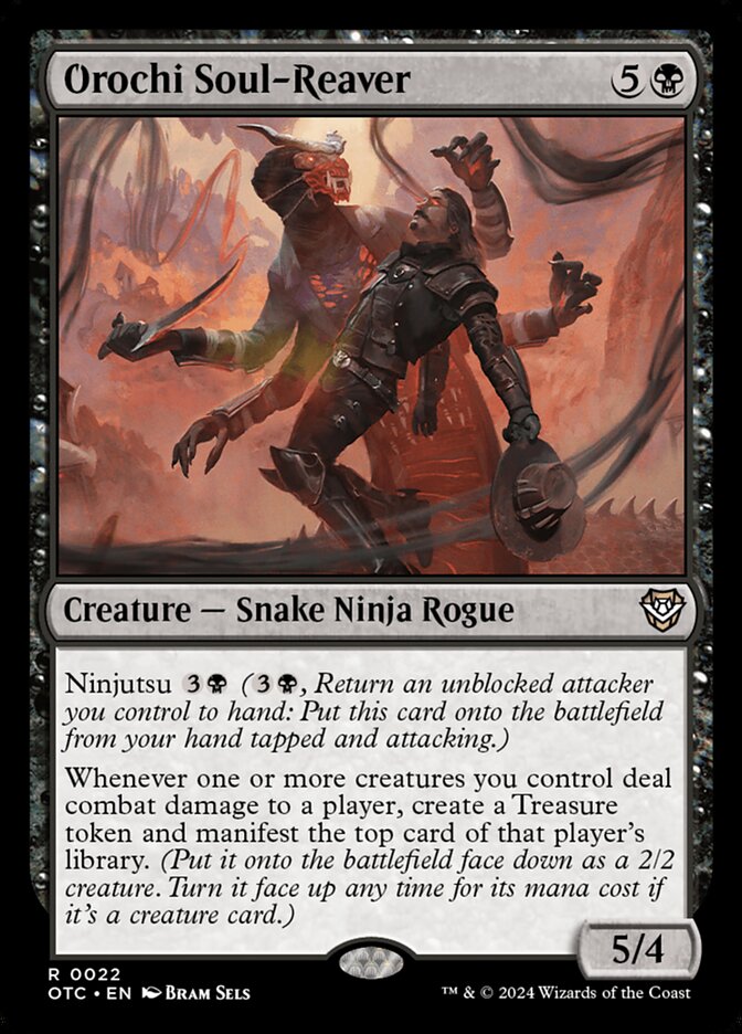 Orochi Soul-Reaver, Outlaws of Thunder Junction Commander · 0022