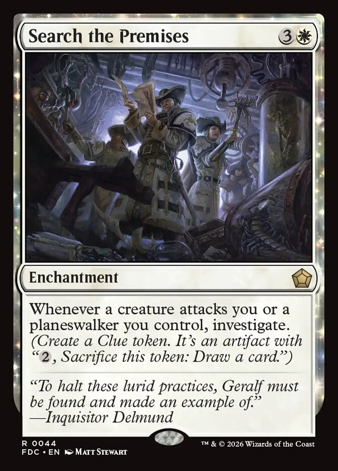 Search the Premises, Foundations Commander · 0044