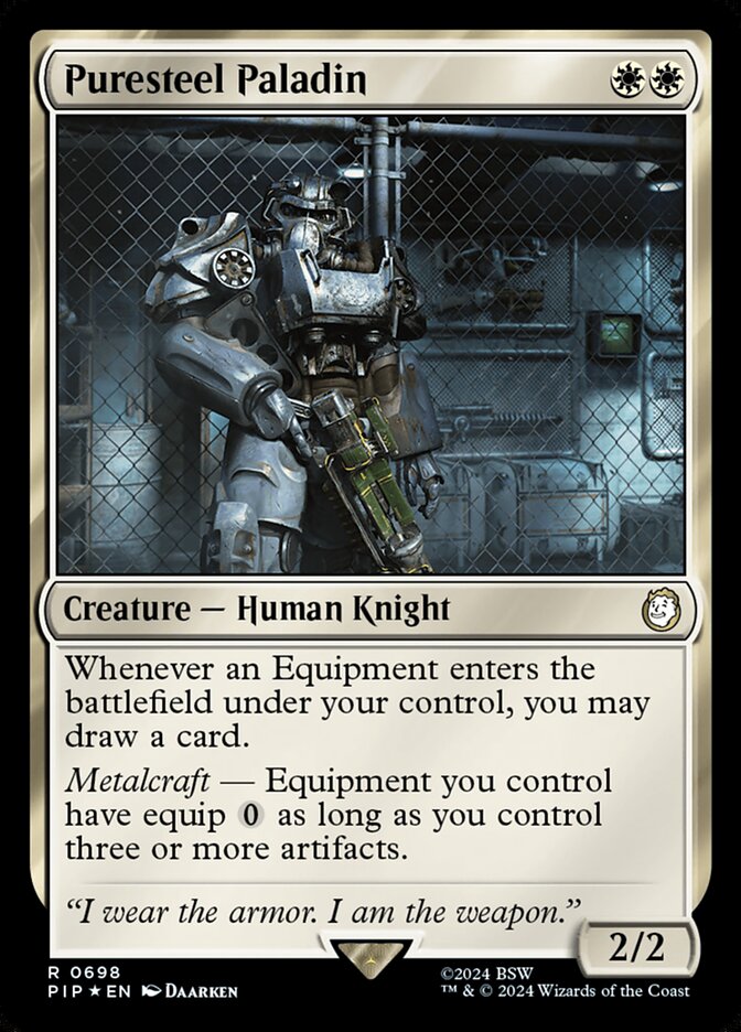 Puresteel Paladin, Fallout · 0698