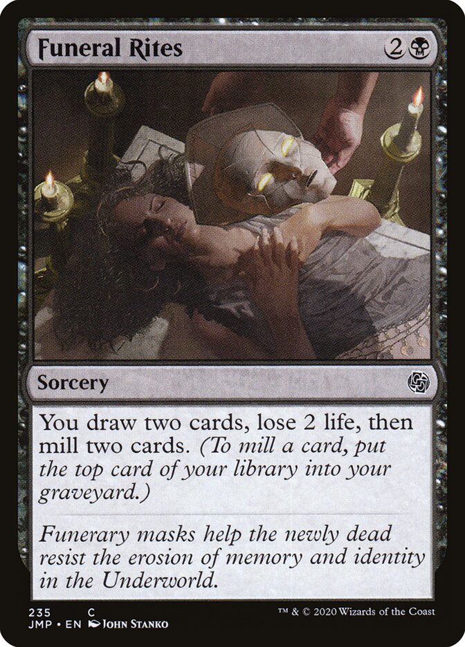 Funeral Rites, Jumpstart · 235
