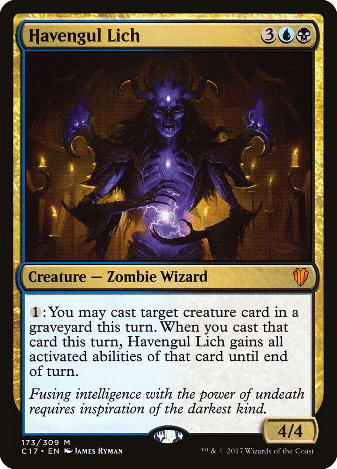 Havengul Lich, Commander 2017 · 173/309