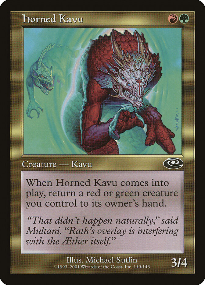 Horned Kavu, Planeshift · 110/143
