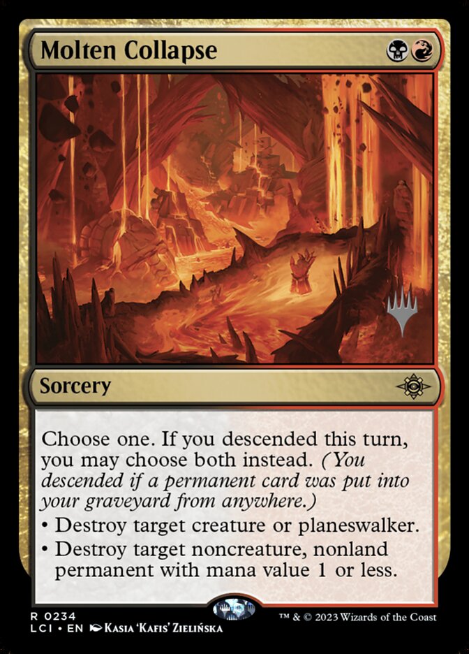 Molten Collapse, The Lost Caverns of Ixalan Promos · 0234