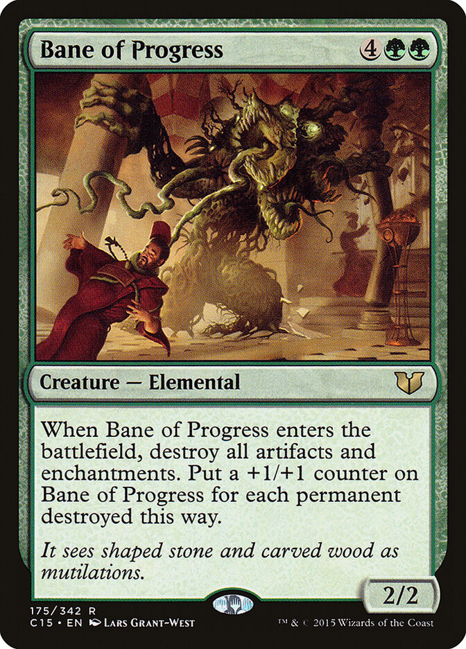 Bane of Progress, Commander 2015 · 175/342