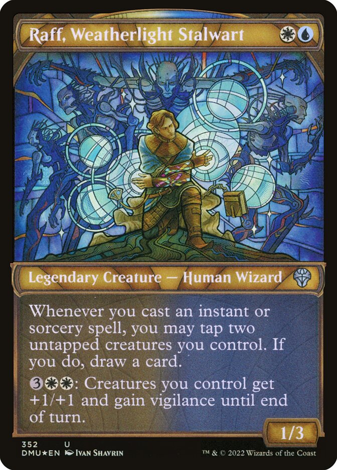 Raff, Weatherlight Stalwart, Dominaria United · 352