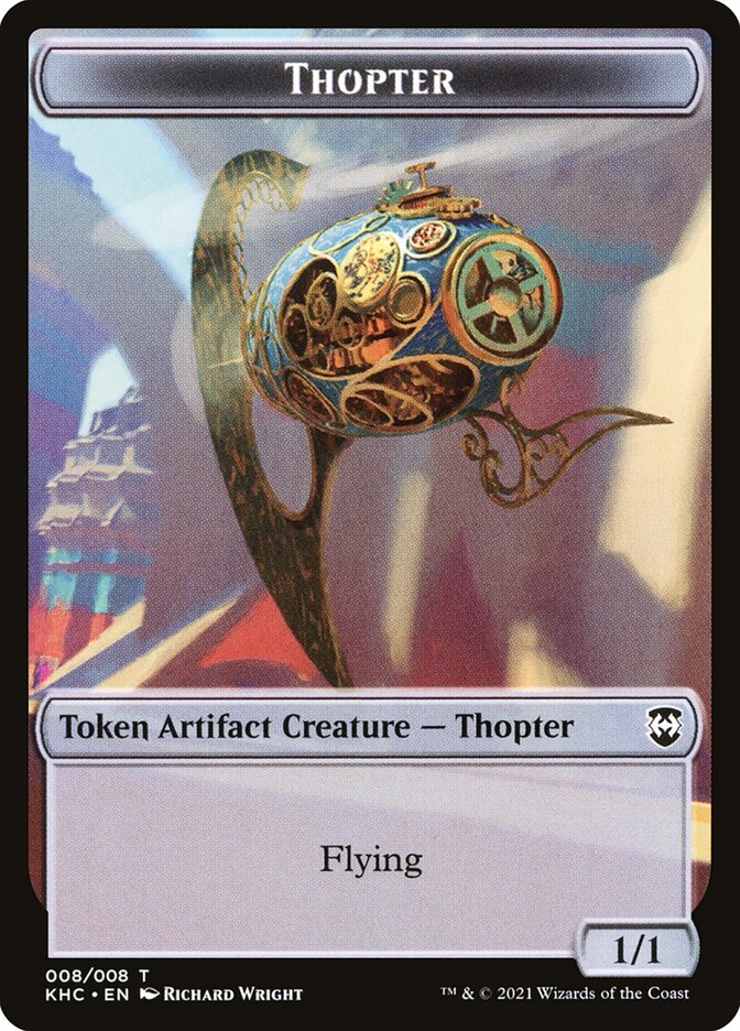 Thopter, Kaldheim Commander Tokens · 008