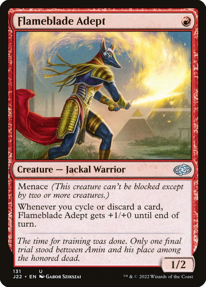Flameblade Adept, Jumpstart 2022 · 131