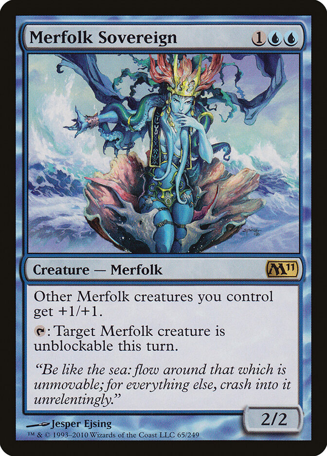 Merfolk Sovereign, Magic 2011 · 65/249