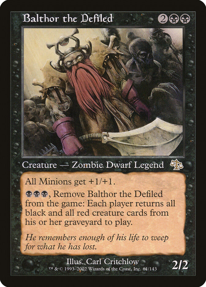 Balthor the Defiled, Judgment · 61/143