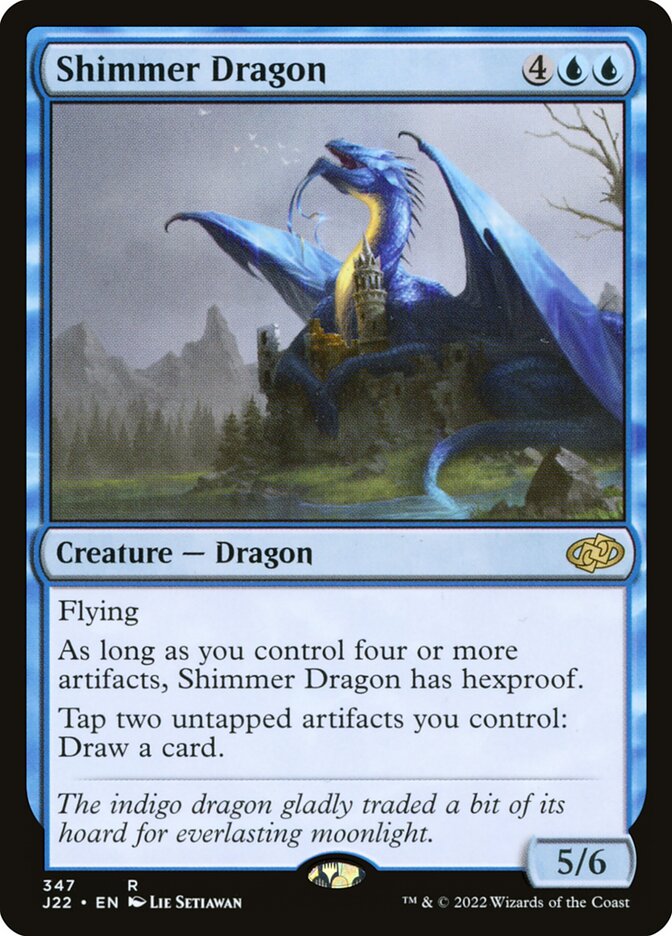 Shimmer Dragon, Jumpstart 2022 · 347