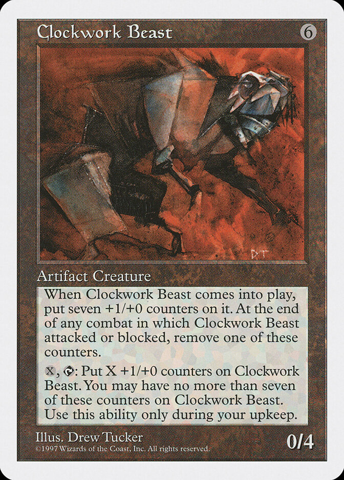 Clockwork Beast, Fifth Edition · 356