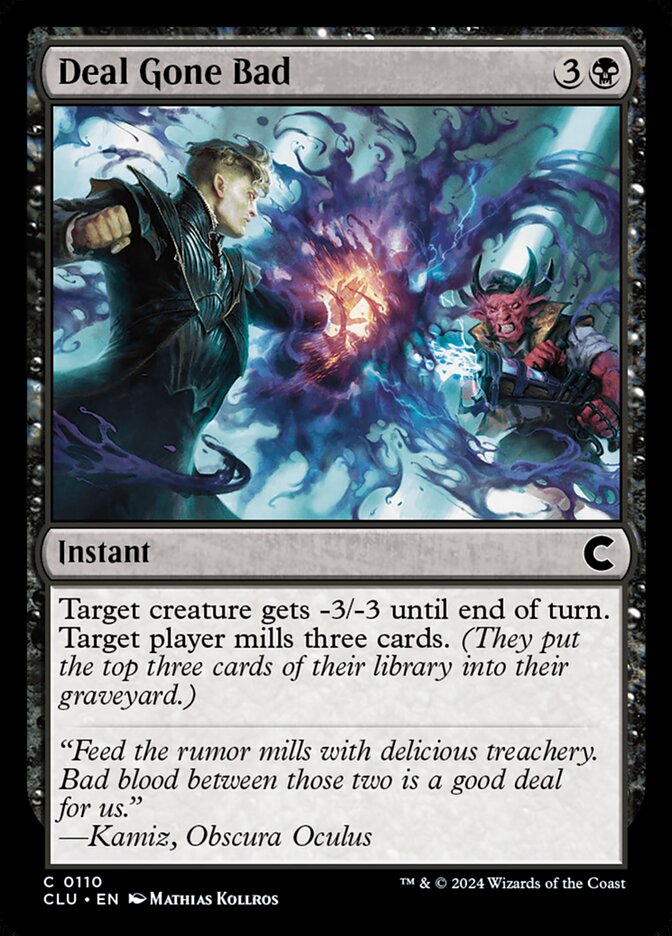 Deal Gone Bad, Ravnica: Clue Edition · 0110