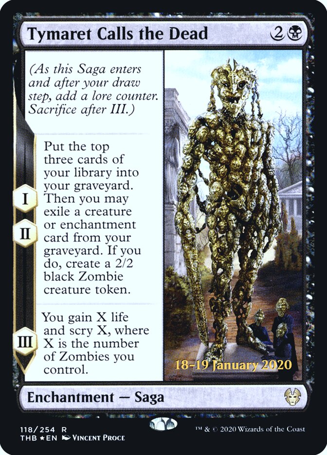 Tymaret Calls the Dead, Theros Beyond Death Promos · 118/254