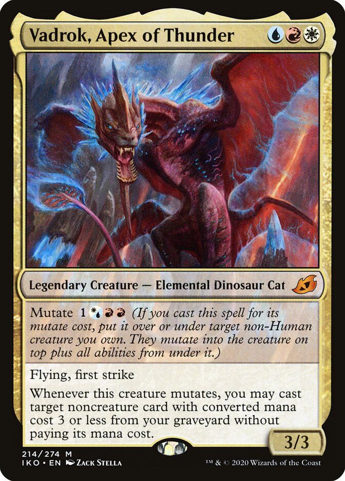 Vadrok, Apex of Thunder, Ikoria: Lair of Behemoths · 214/274
