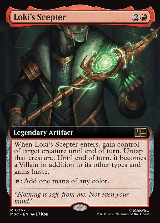 Loki's Scepter, Marvel Super Heroes Commander · 0367