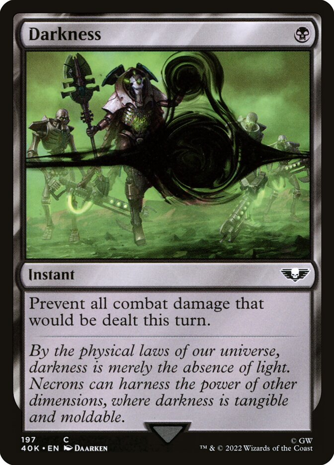 Darkness, Warhammer 40,000 Commander · 197/617