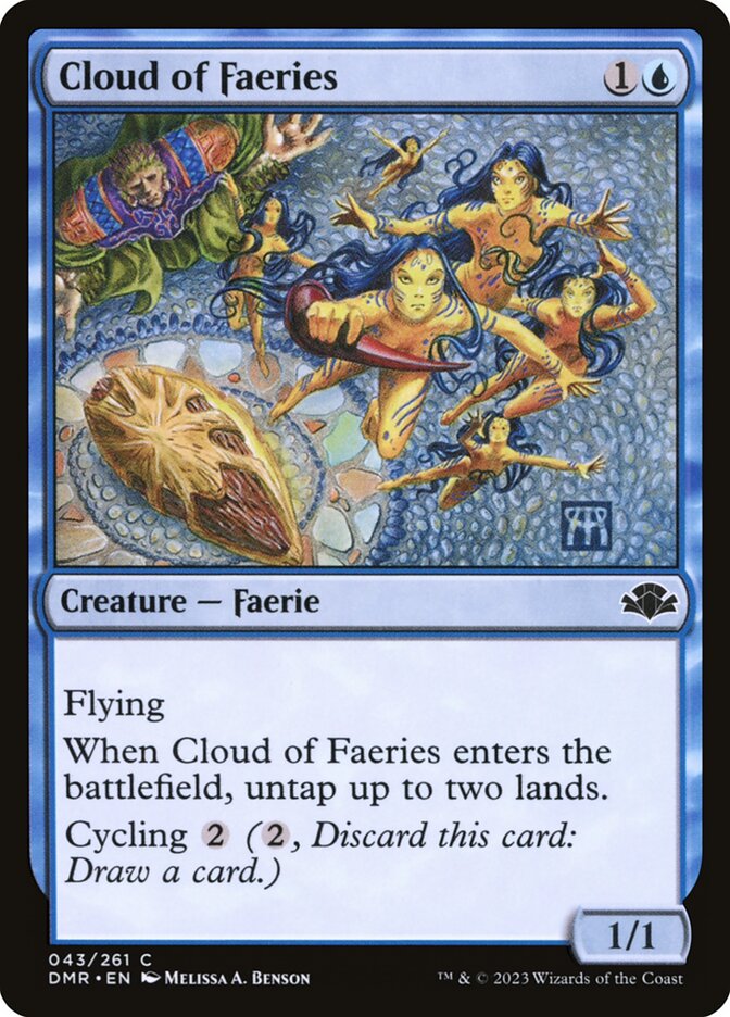 Cloud of Faeries, Dominaria Remastered · 043/261