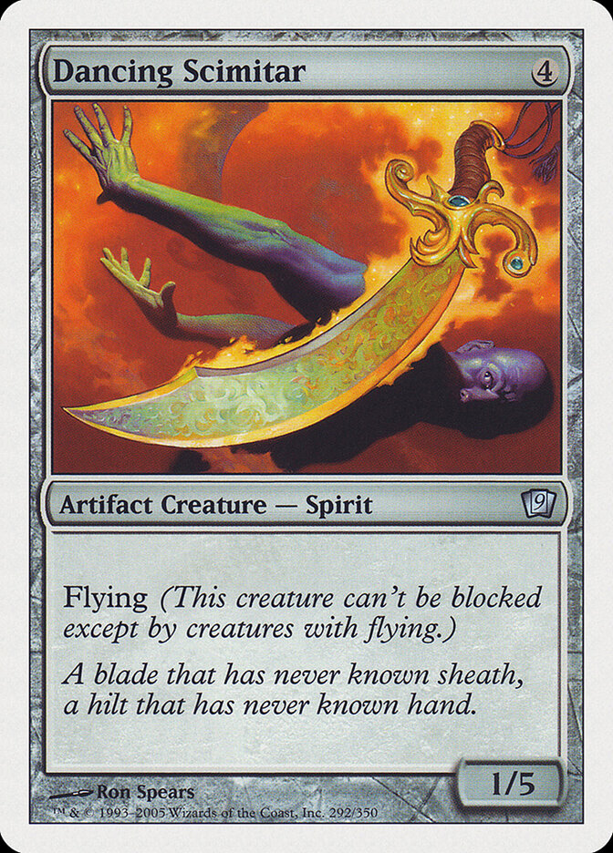 Dancing Scimitar, Ninth Edition · 292/350