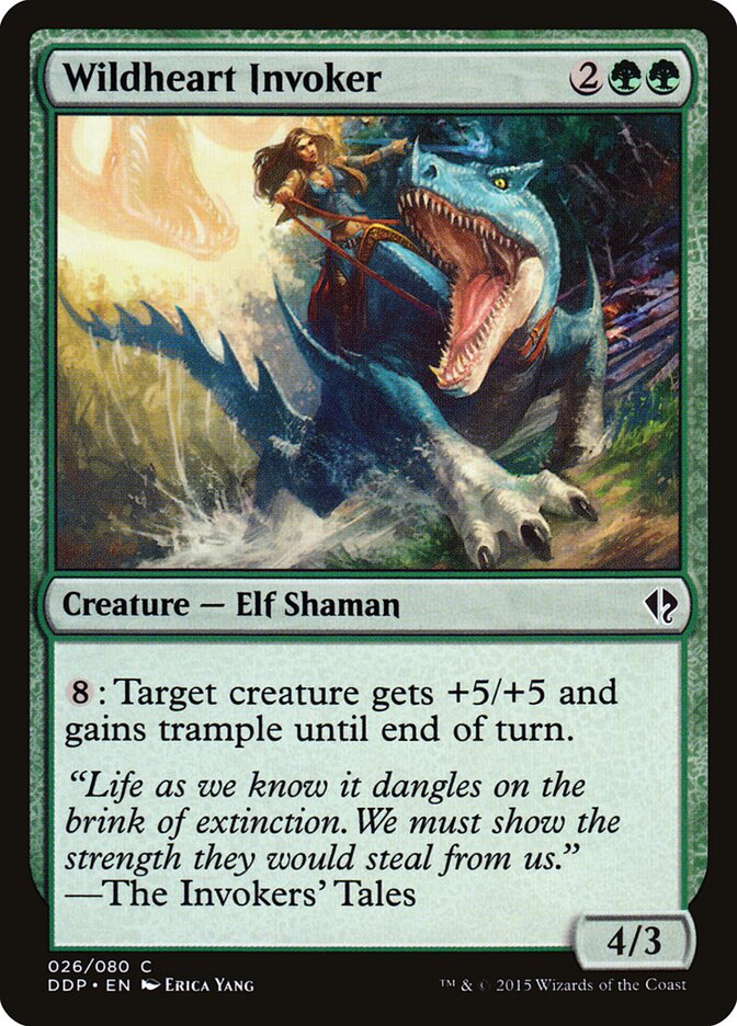 Wildheart Invoker, Duel Decks: Zendikar vs. Eldrazi · 026/080