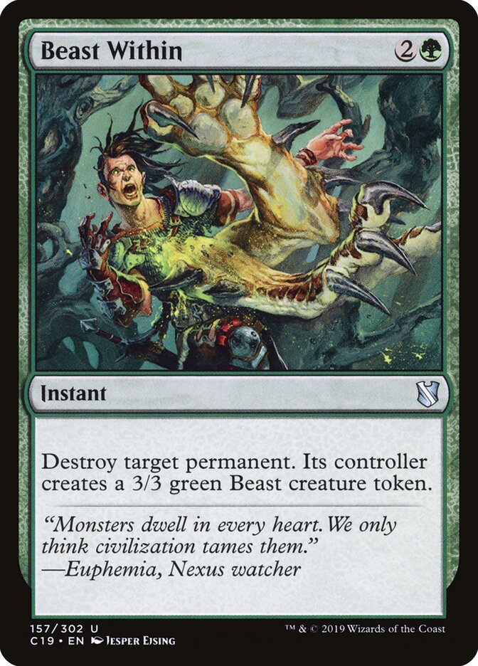 Beast Within, Commander 2019 · 157/302