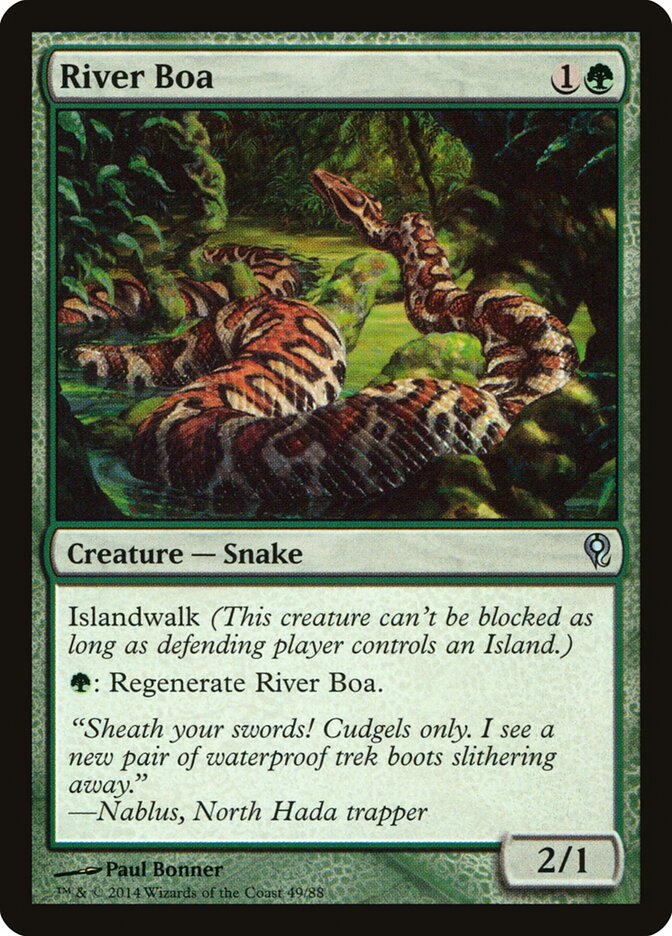River Boa, Duel Decks: Jace vs. Vraska · 49/88