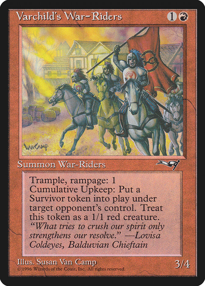 Varchild's War-Riders, Alliances · 83