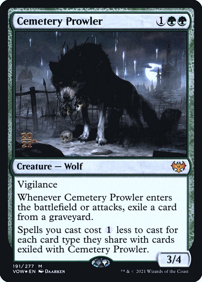 Cemetery Prowler, Innistrad: Crimson Vow Promos · 191/277