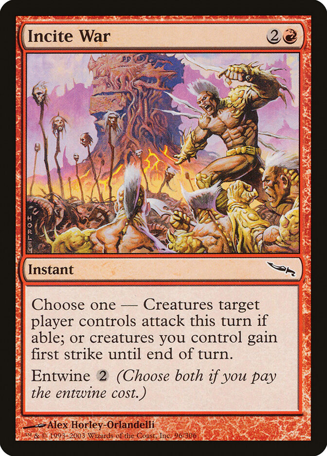 Incite War, Mirrodin · 96/306
