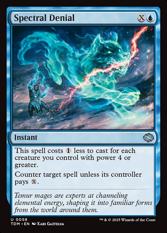 Spectral Denial, Tarkir: Dragonstorm · 0058