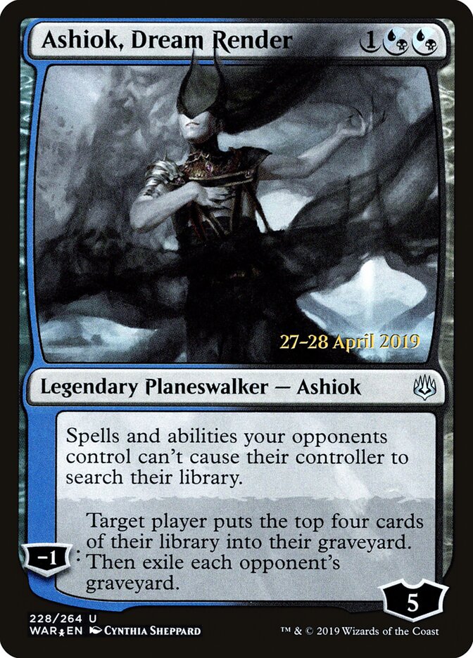 Ashiok, Dream Render, War of the Spark Promos · 228/264