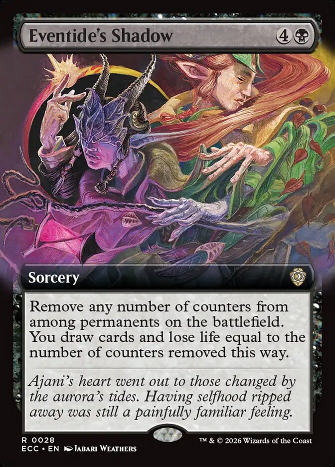 Eventide's Shadow, Lorwyn Eclipsed Commander · 0028