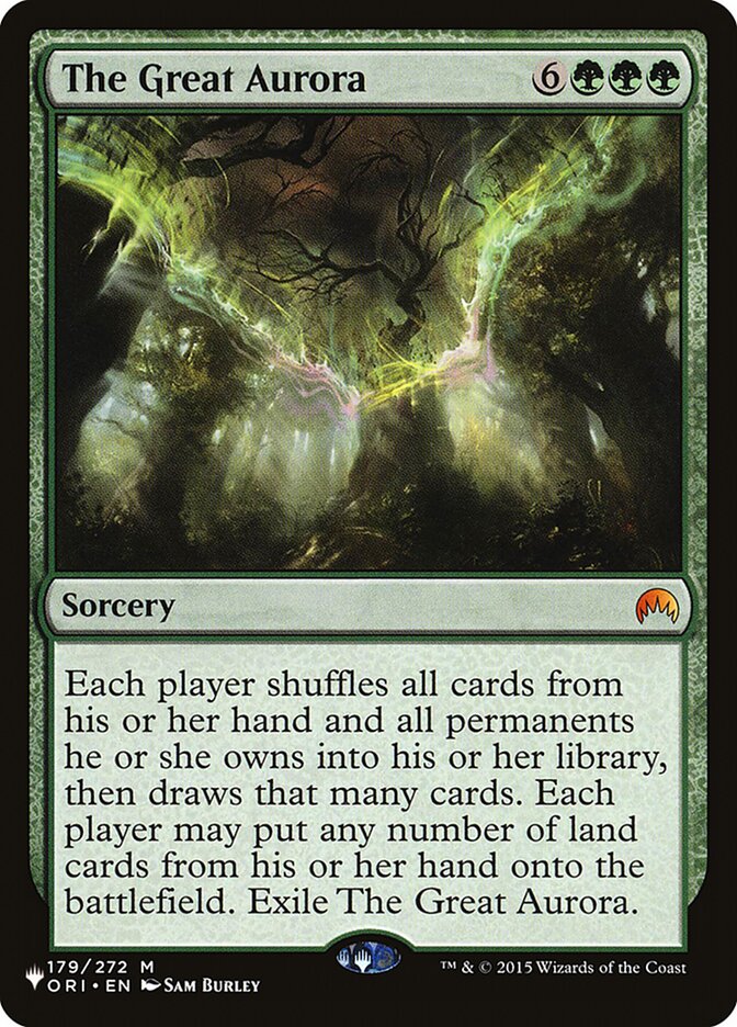 The Great Aurora, The List · ori-179