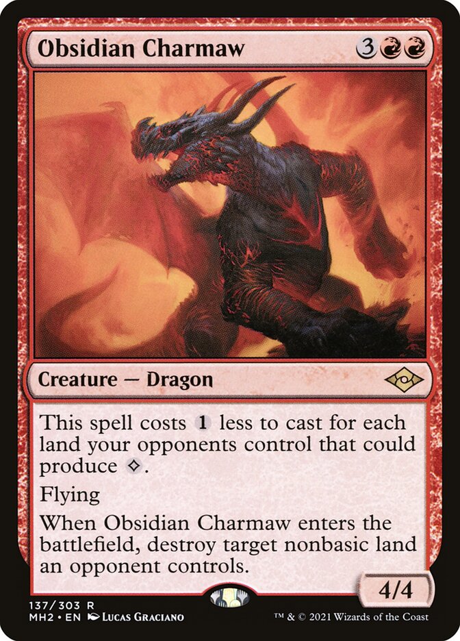Obsidian Charmaw, Modern Horizons 2 · 137/303