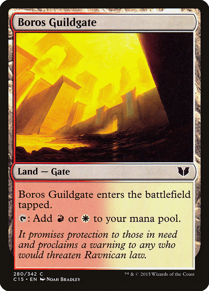 Boros Guildgate, Commander 2015 · 280/342