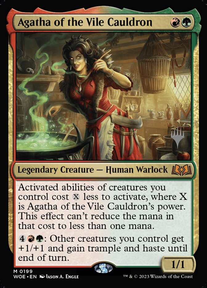 Agatha of the Vile Cauldron, Wilds of Eldraine Promos · 0199