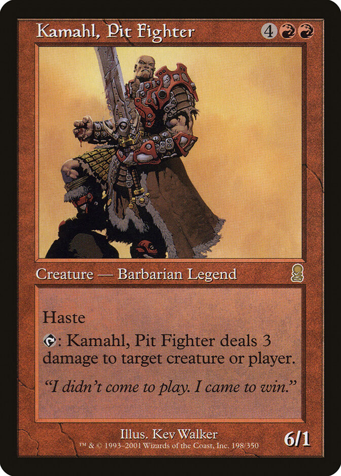 Kamahl, Pit Fighter, Odyssey · 198/350